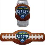 DC10014CP-OVL Oval Slap Wrap & Go Can Cooler with Full Color Custom Imprint
